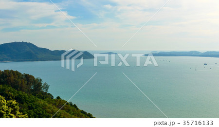 Beautiful Phuket view from Khao-Khad Views Tower Beautiful Phuket view from Khao-Khad Views Tower 35716133