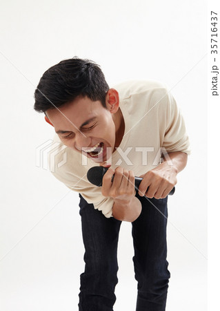 man singing man singing 35716437
