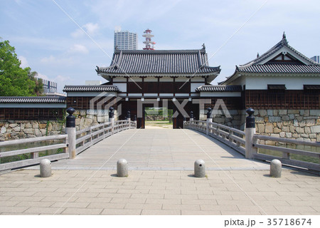 広島城・表御門 35718674