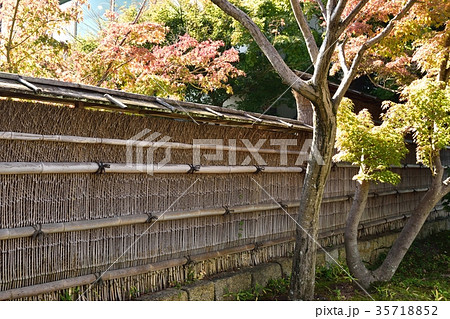 京都の竹垣 35718852