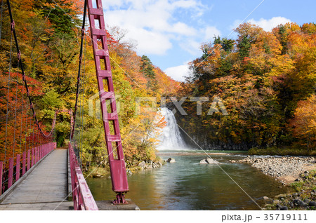 秋　法体の滝　秋田県 35719111