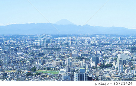 新宿より望む富士山 新宿より望む富士山 35721424