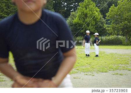 少年野球　練習　試合　守備　 35723903