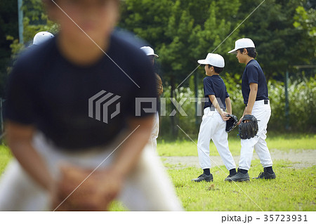 少年野球　練習　試合　守備　 35723931
