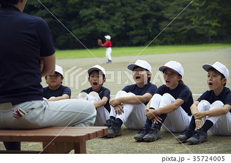 少年野球　チーム　ミーティング 35724005