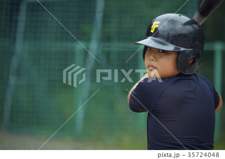 少年野球 バッター ポートレート 少年野球 バッター ポートレート 35724048