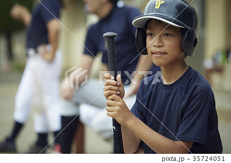 少年野球 バッター ポートレート 少年野球 バッター ポートレート 35724051