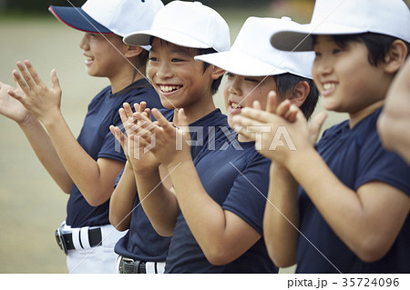 少年野球　練習　チーム　メンバー 35724096