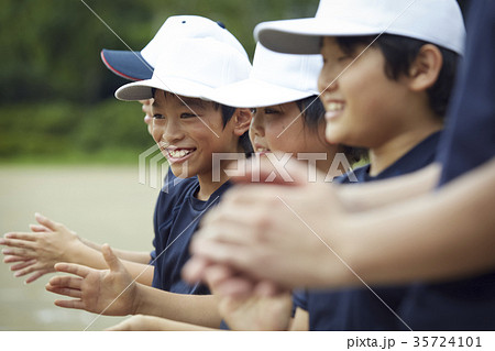 少年野球　練習　チーム　メンバー 35724101