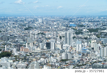 東京風景　北新宿　中野区　豊島区 35727961