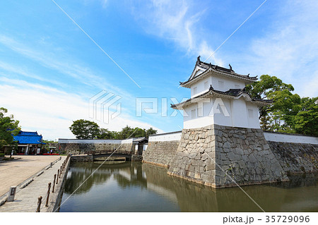 赤穂城跡 大手隅櫓と大手門（高麗門） -国史跡・兵庫県赤穂市- 35729096