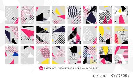 Bright colorful design set vector illustration Bright colorful design set vector illustration 35732007