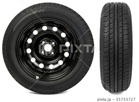 Set of two new black tyres Set of two new black tyres 35733727