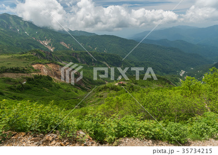 白山　別山方面 35734215