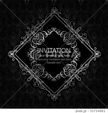 Abstract background with flourishes  35734661