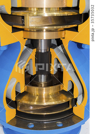 Cross Section of  pump 35735032
