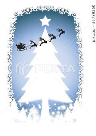 背景素材壁紙,クリスマスカード,グリーティングカード,メッセージカード,案内状,招待状,雪景色,冬, 35739260