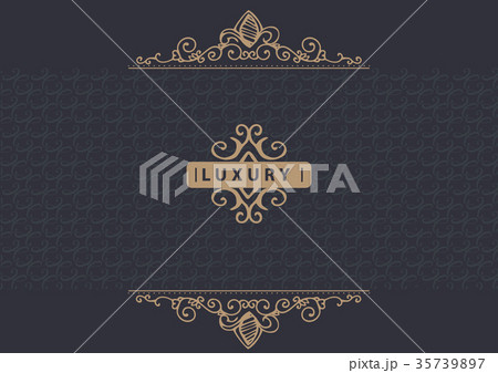 Monogram creative cards template Monogram creative cards template 35739897
