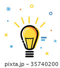 Line art flat Style illustration. Application of 35740200