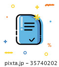 Line art flat Style illustration. Document 35740202