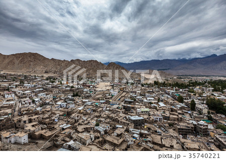 View of Leh. Ladakh, India View of Leh. Ladakh, India 35740221