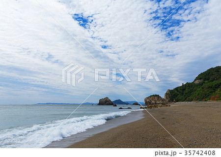 渥美半島 赤羽根ロングビーチと日出の石門 渥美半島 赤羽根ロングビーチと日出の石門 35742408