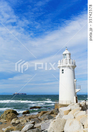 渥美半島　伊良湖岬灯台 35742578