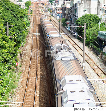 鉄路 線路 鉄道 35754233
