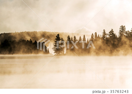 Lake of two rivers algonquin national park ontario 35763243