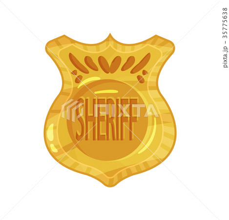 Cartoon flat design of golden jetton with engraved Cartoon flat design of golden jetton with engraved 35775638
