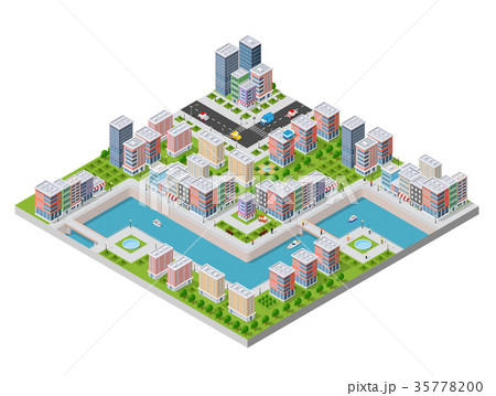 waterfront with a river 35778200