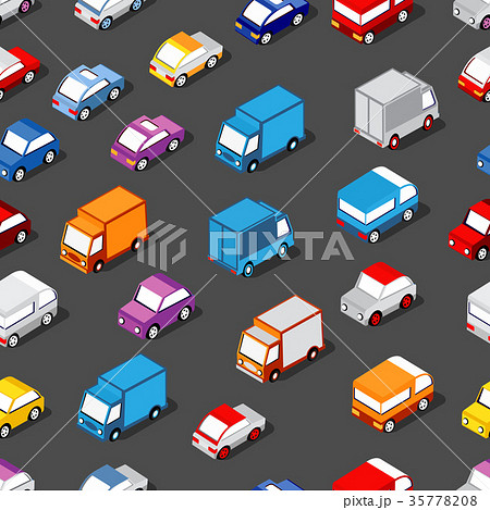 Seamless pattern of cars Seamless pattern of cars 35778208
