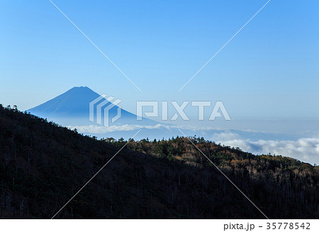 夜明けの国師ヶ岳 35778542