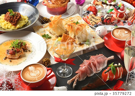 クリスマスディナー 35779272