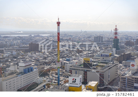 新潟市　メディアシップからの眺め 35782461