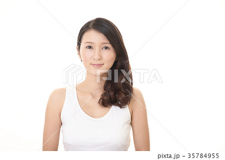 健康的な女性の写真素材