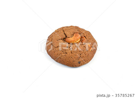 Cookie isolated on white background. 35785267