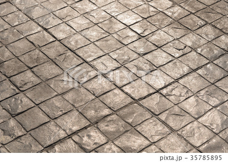 Stamp concrete texture pattern and background. Stamp concrete texture pattern and background. 35785895
