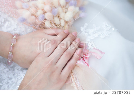 手 両手 手の上 35787055