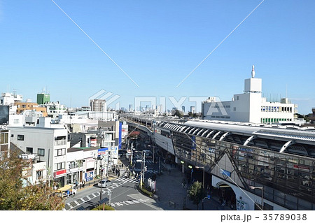 世田谷区 経堂駅周辺全景 35789038
