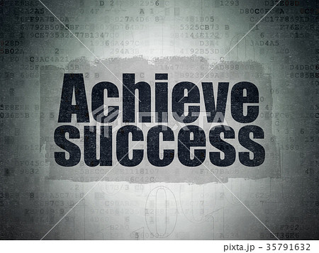 Finance concept: Achieve Success on Digital Data Finance concept: Achieve Success on Digital Data 35791632