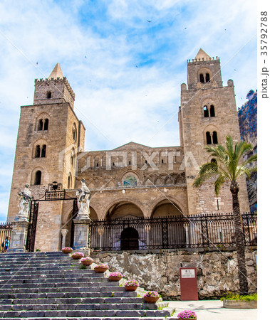 The Cathedral of Cefalu, Sicily, Italy. The Cathedral of Cefalu, Sicily, Italy. 35792788