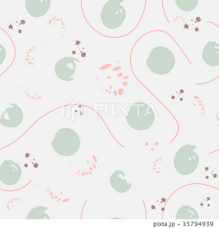 Seamless Pattern on grunge background  35794939