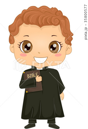 Boy Priest Costume 35800577