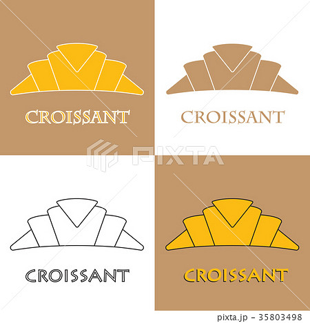 Croissant icon. 35803498