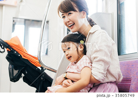 ファミリー　電車　撮影協力・京王電鉄株式会社 35805749