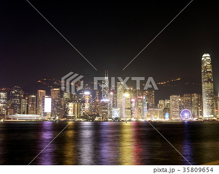 香港の夜景 35809654