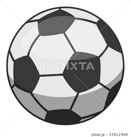 Soccer ball icon, cartoon style Soccer ball icon, cartoon style 35812999