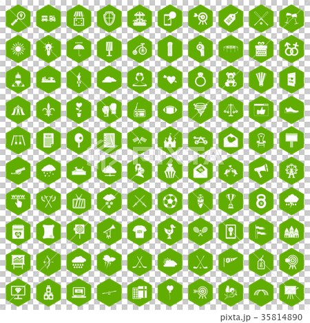 100 arrow icons hexagon green 100 arrow icons hexagon green 35814890
