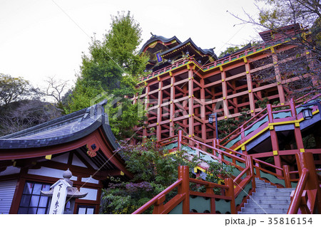 佐賀県の美しい祐徳稲荷神社 35816154